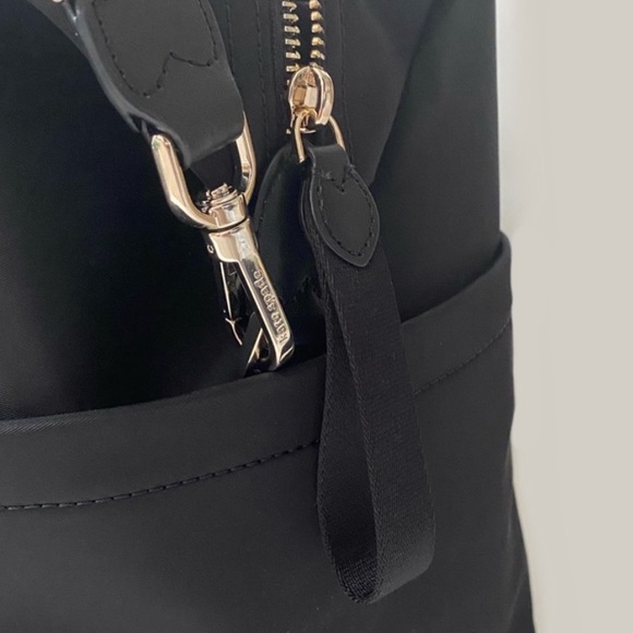 ♠️kate spade Chelsea Large Nylon Weekender Duffle Bag, Black NWT - Picture 8 of 16